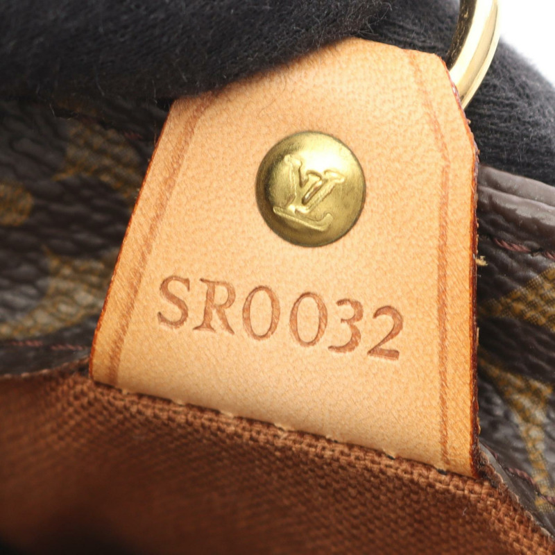 路易威登 Vavin PM 手提包 M51172 Monogram 帆布皮革棕色二手女士-4