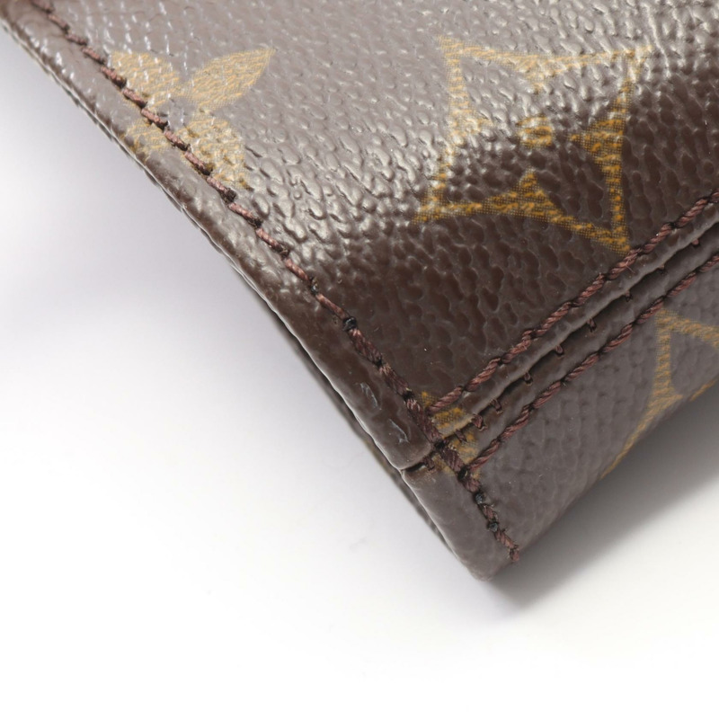 路易威登 Vavin PM 手提包 M51172 Monogram 帆布皮革棕色二手女士-11