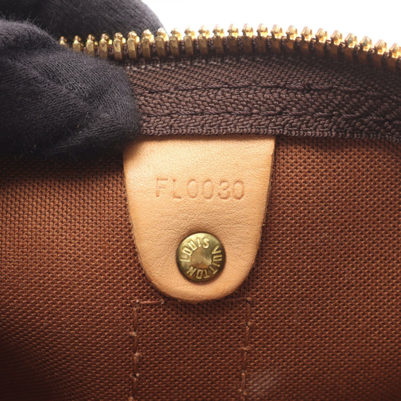 路易威登 Keepall 50 旅行手提包 M41426 Monogram 皮革 棕色 二手-4