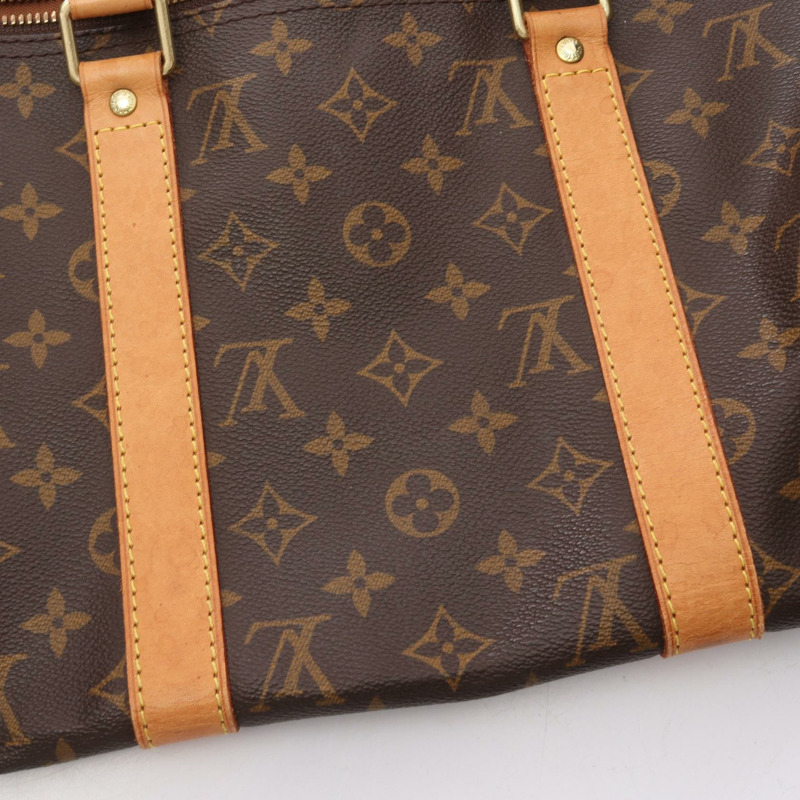 路易威登 Keepall 50 旅行手提包 M41426 Monogram 皮革 棕色 二手-5