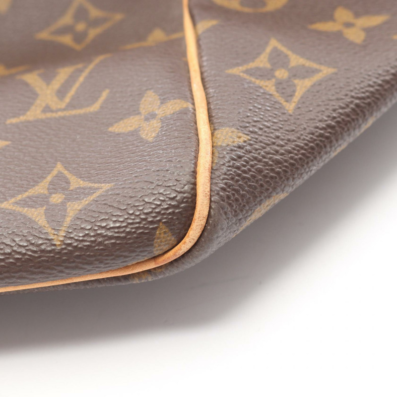 路易威登 Keepall 50 旅行手提包 M41426 Monogram 皮革 棕色 二手-10