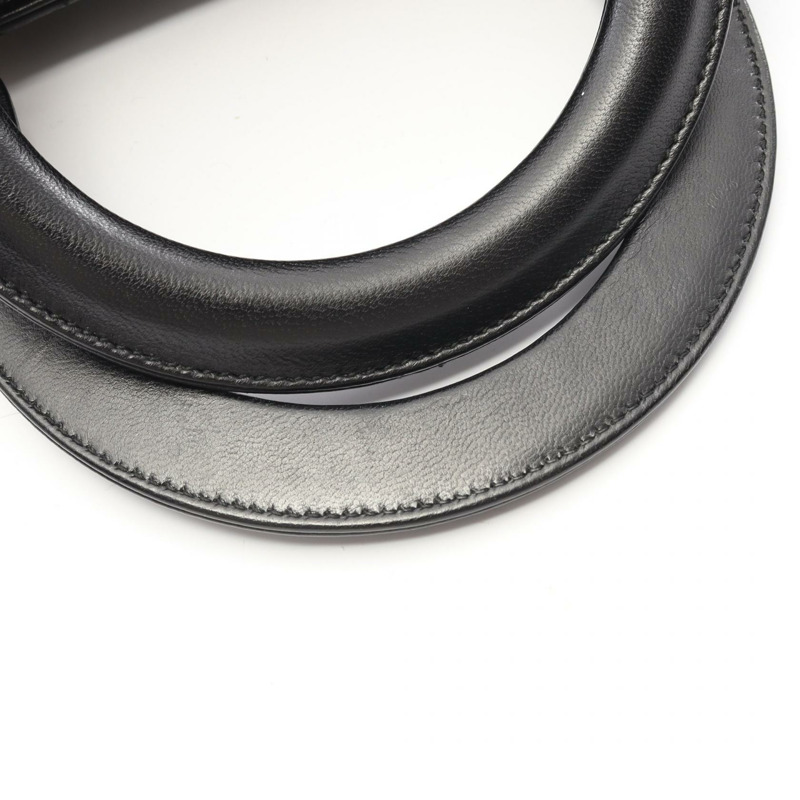 Christian Dior Lady Dior 大型 Cannage 單肩背包，黑色皮革，二手女款-5