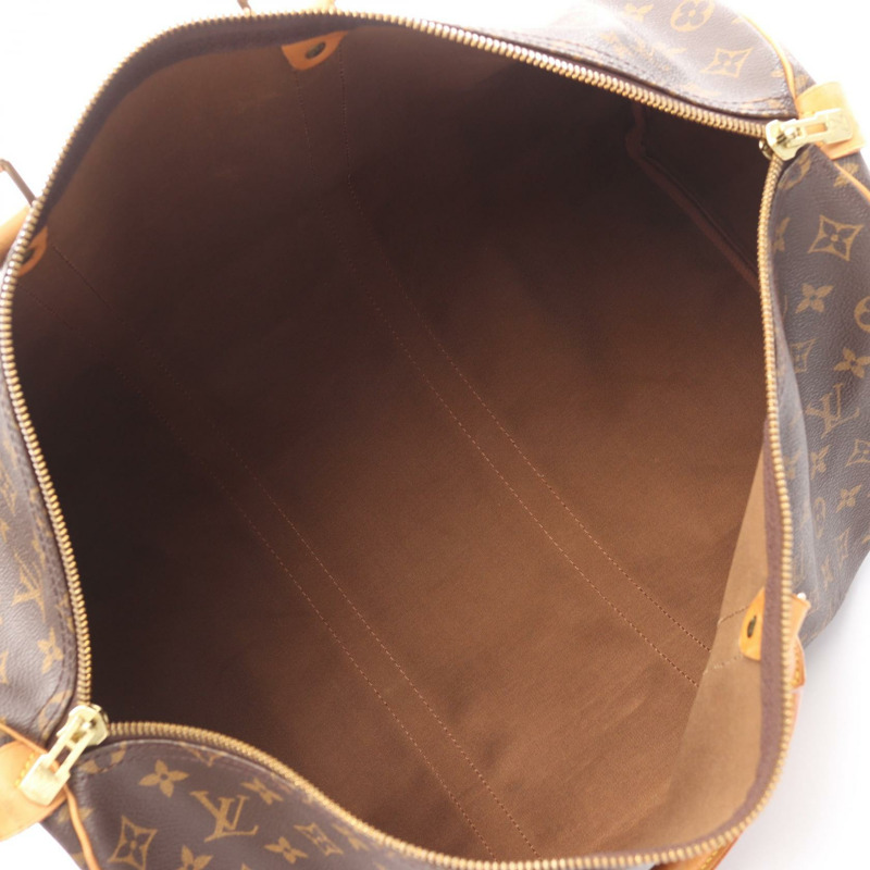路易威登 Keepall 50 旅行手提包 M41426 Monogram 皮革 棕色 二手-2