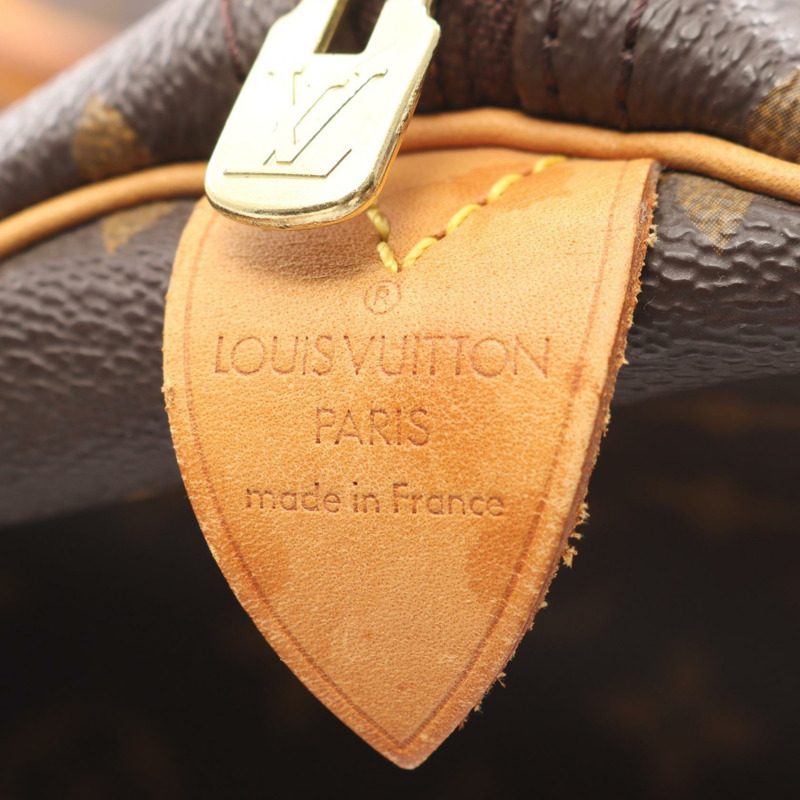 路易威登 Keepall 50 旅行手提包 M41426 Monogram 皮革 棕色 二手-3