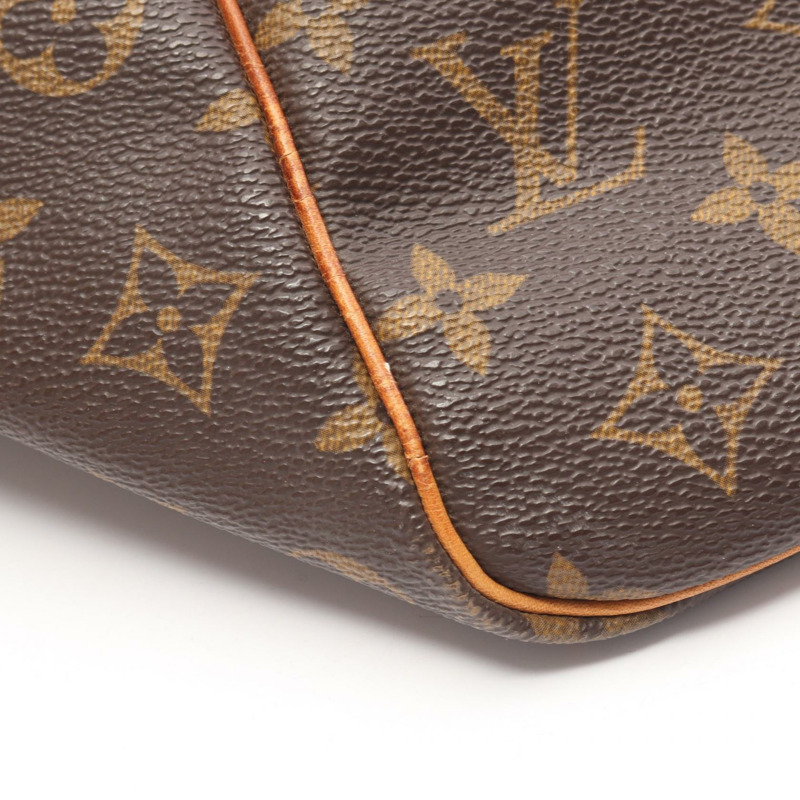 路易威登 Keepall 50 旅行手提包 M41426 Monogram 皮革 棕色 二手-9