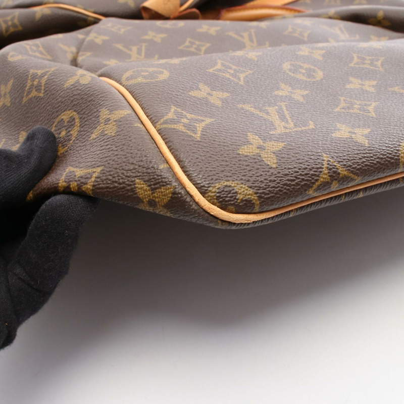 路易威登 Keepall 60 旅行手提包 M41422 Monogram 皮革 棕色 二手-5