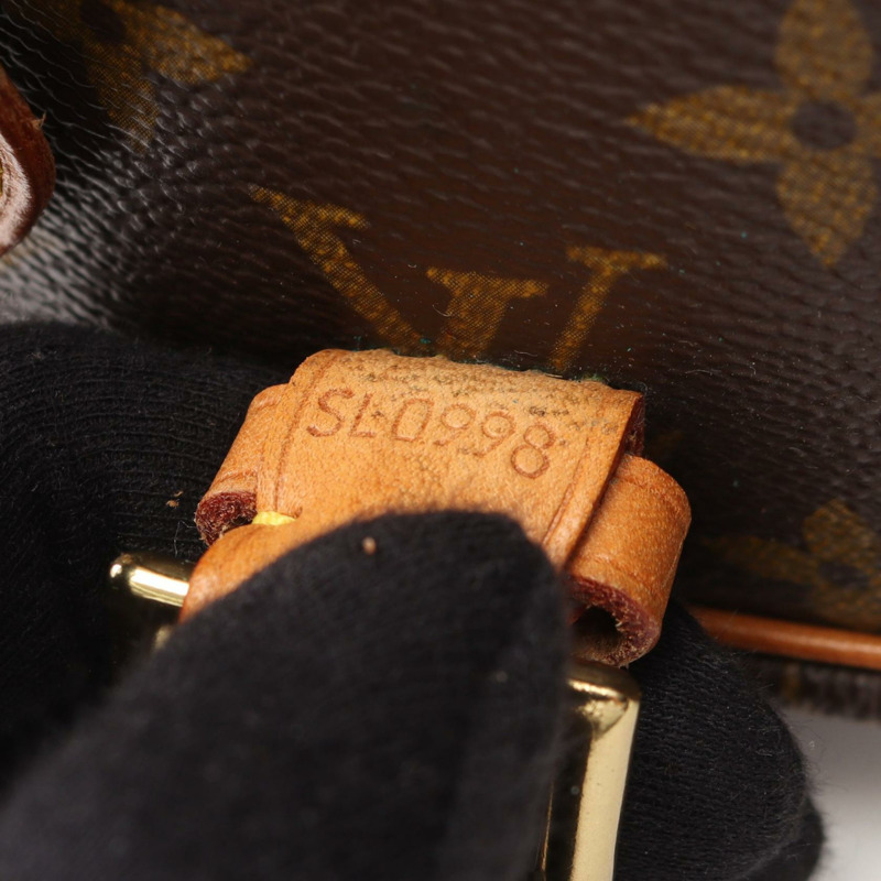 路易威登 Sologne 單肩斜背包 M42250 Monogram 帆布皮革二手-4