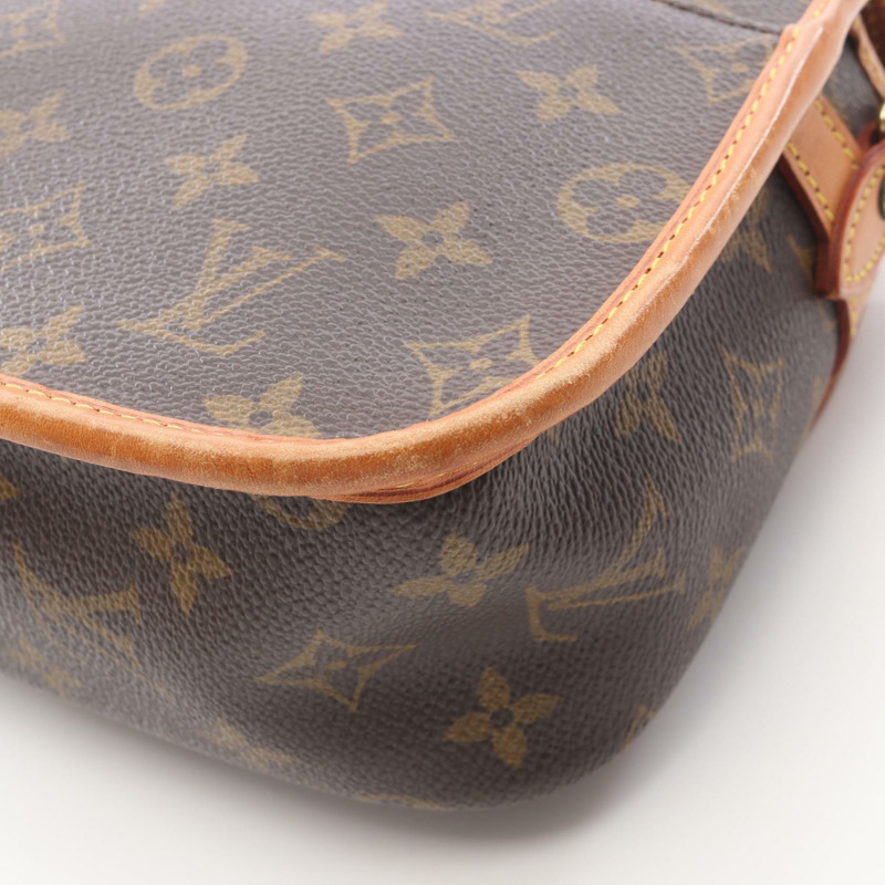 路易威登 Sologne 單肩斜背包 M42250 Monogram 帆布皮革二手-11
