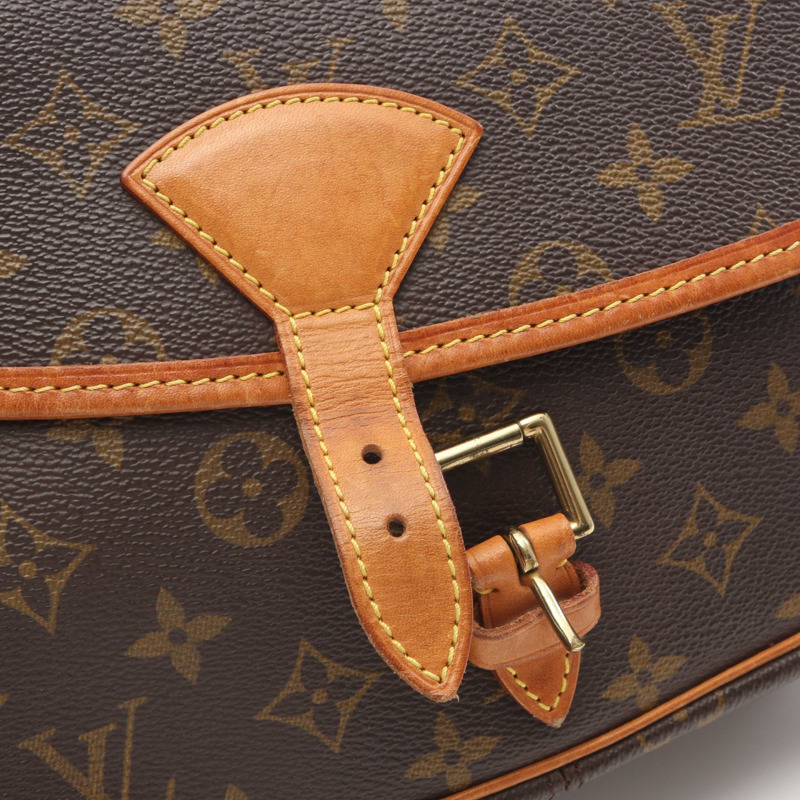 路易威登 Sologne 單肩斜背包 M42250 Monogram 帆布皮革二手-14