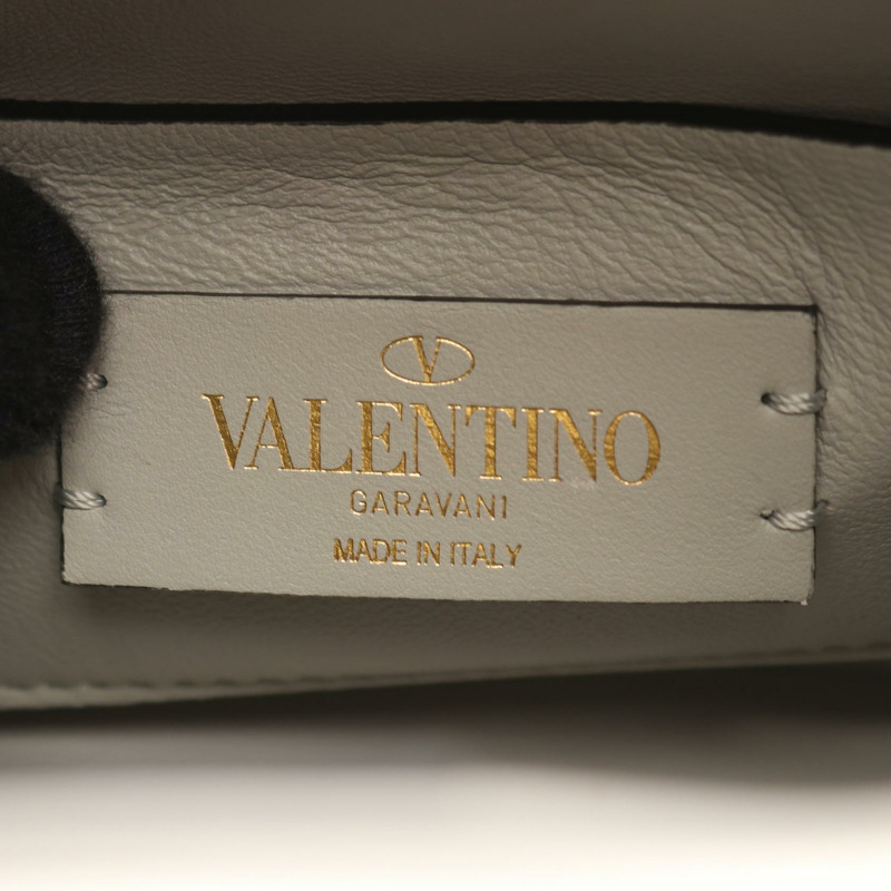 Valentino Garavani 絎縫羅馬鉚釘斜背包 WW2B0J39BSF 二手女款-3