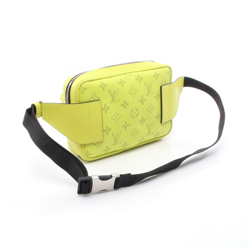 路易威登戶外腰包 M30251 Taigalama 帆布 黃色 二手 男士-1