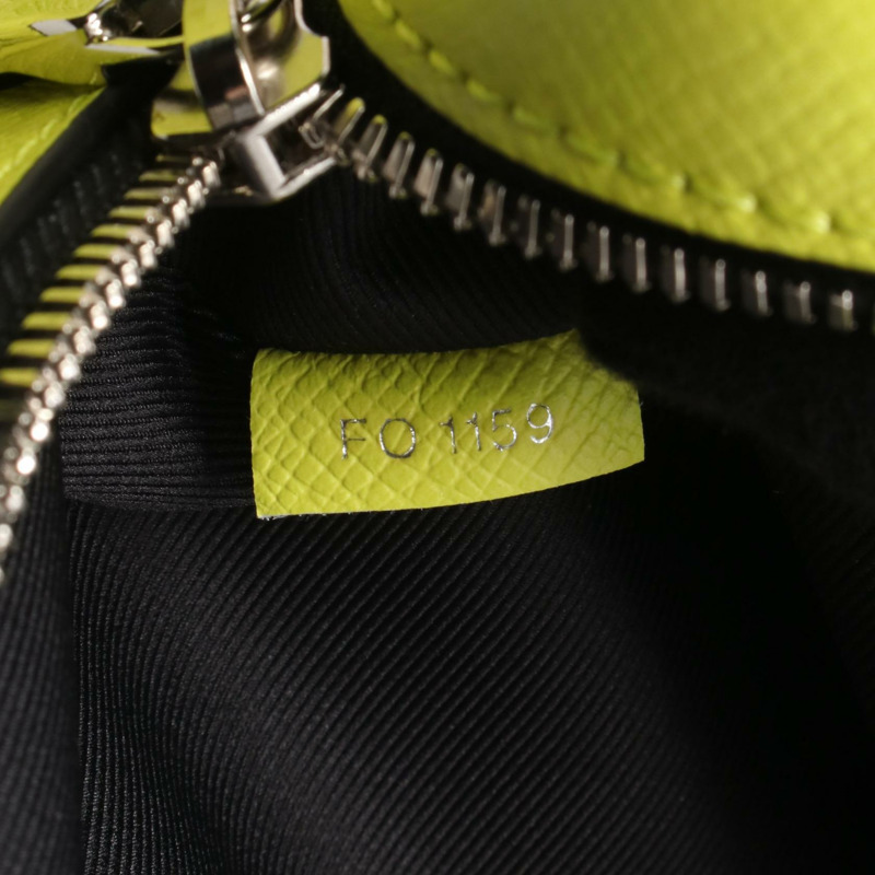 路易威登戶外腰包 M30251 Taigalama 帆布 黃色 二手 男士-5