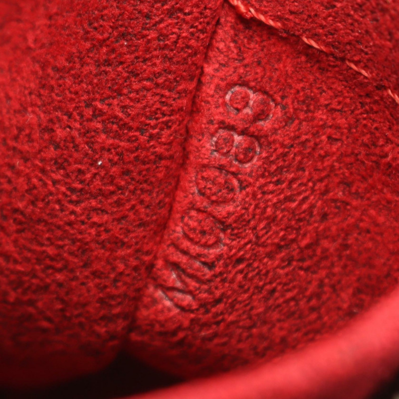 路易威登 Pochette Croissant 單肩包 M51510 Monogram 皮革 棕色 二手-4