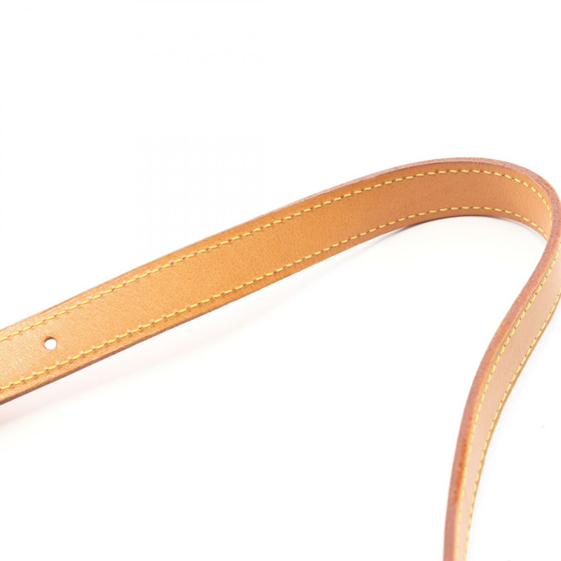 路易威登 Pochette Croissant 單肩包 M51510 Monogram 皮革 棕色 二手-6