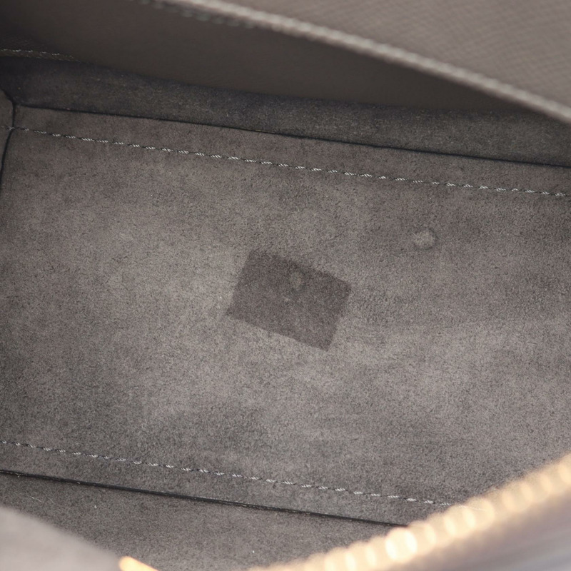 CELINE MICRO Belt包/兩用單背包 189153 皮革 灰色 二手 女士-10