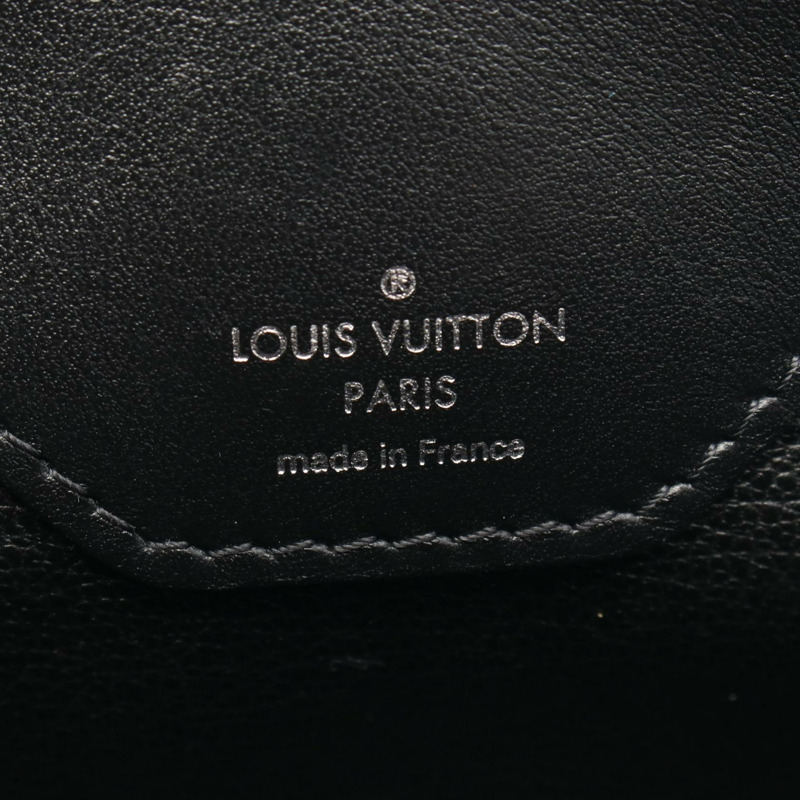 路易威登 Grand Sac Monogram Eclipse 手提包 N96388 異國皮革 鴕鳥皮/PVC塗層帆布-3