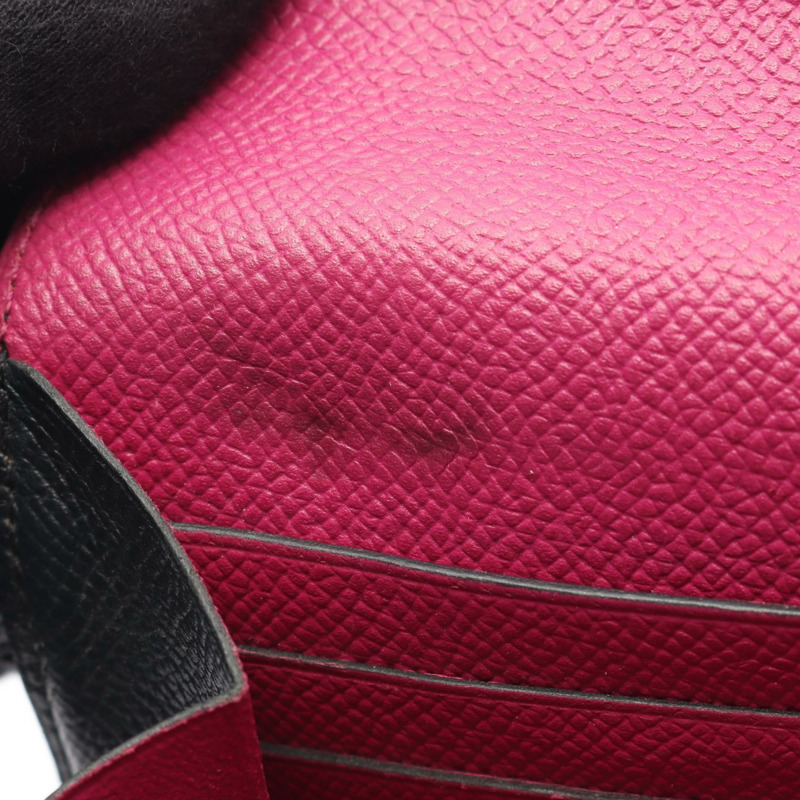 愛馬仕 Kelly 長款 Verso 對折皮夾 A Epsom 藍/靛藍/玫瑰紫 SHW-6