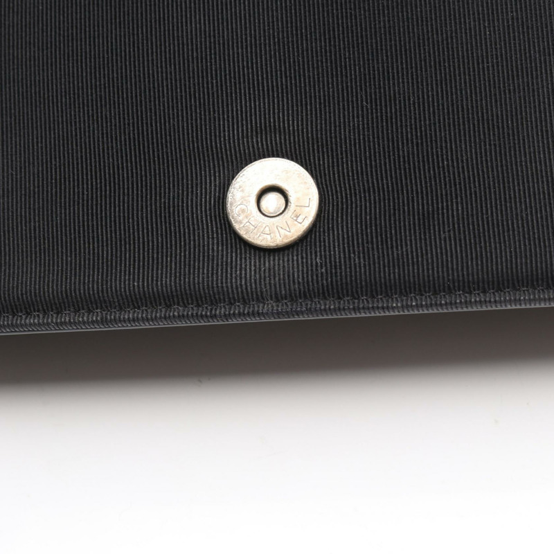 香奈兒 (CHANEL) 絎縫 COCO 標誌單肩手提包，羊皮材質，黑色，二手，女士 CC-6