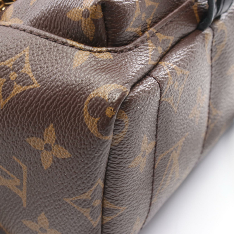 路易威登 Palm Springs 迷你雙肩包 M41562 Monogram 皮革 棕色-4