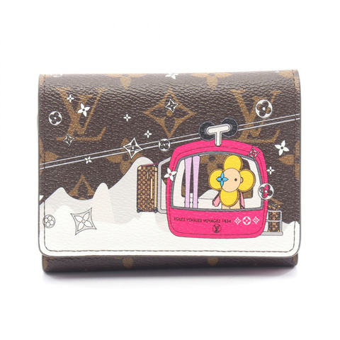 路易威登 Portefeuille Victorine 三折皮夾 M68492 Monogram Vivienne LV