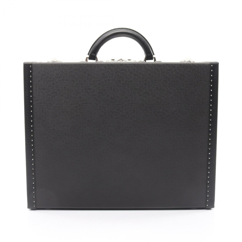 路易威登 President Taiga Ardoise 手提箱 M30002 皮革 棕色 二手 男女通用-0