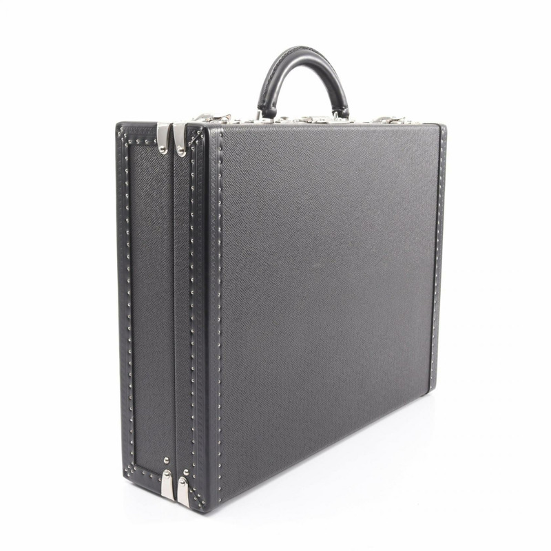 路易威登 President Taiga Ardoise 手提箱 M30002 皮革 棕色 二手 男女通用-1