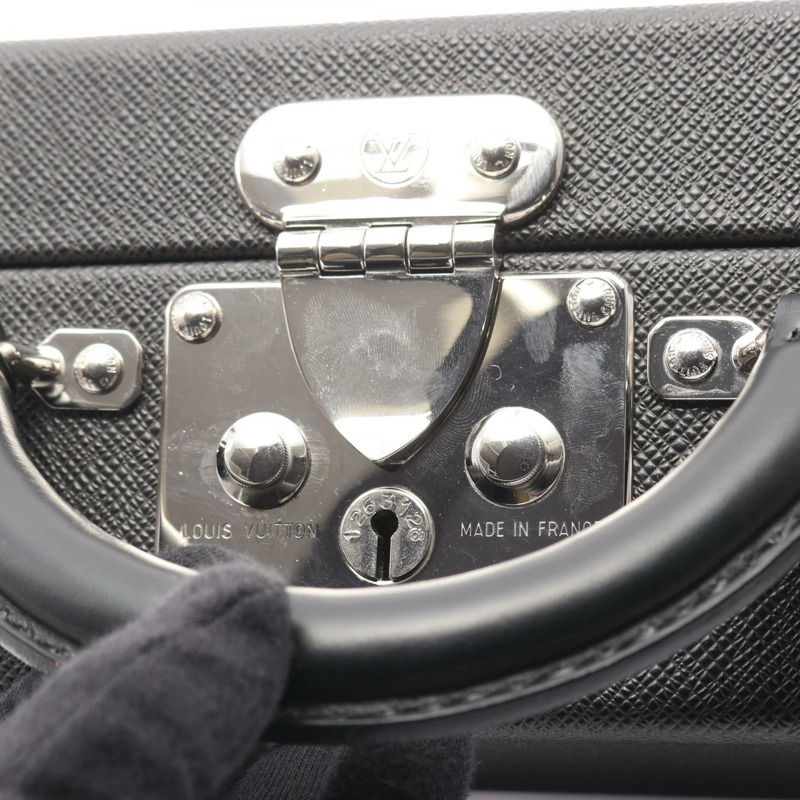 路易威登 President Taiga Ardoise 手提箱 M30002 皮革 棕色 二手 男女通用-5