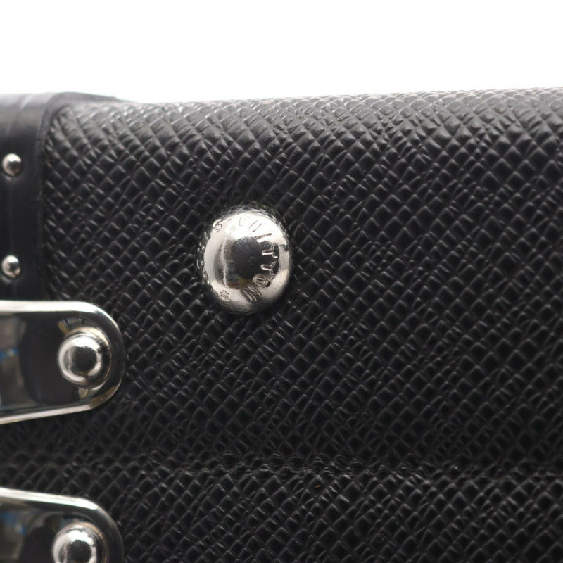 路易威登 President Taiga Ardoise 手提箱 M30002 皮革 棕色 二手 男女通用-9