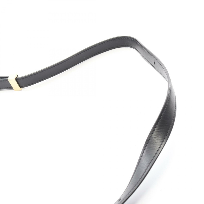 CELINE 經典 Box 中型單肩包 164173DLS 黑色皮革 GHW 二手 女士-8