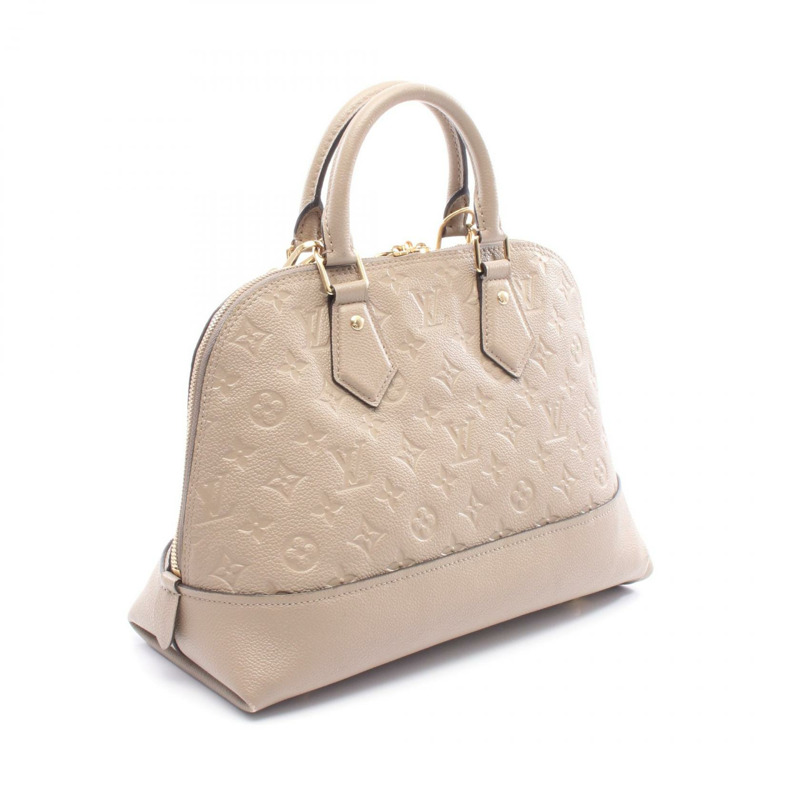 路易威登 Neo Arma PM 單肩手提包 M44885 Monogram 皮革 米色 二手 LV-1