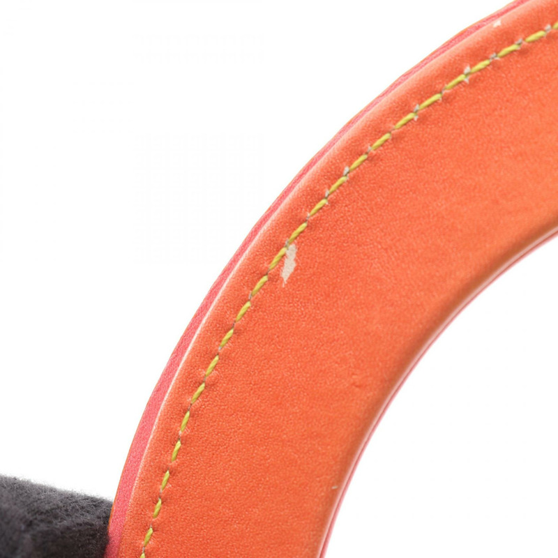 Christian Dior LADY DIOR 肩背包，皮革材質，黃色波爾多紅，二手女款-7