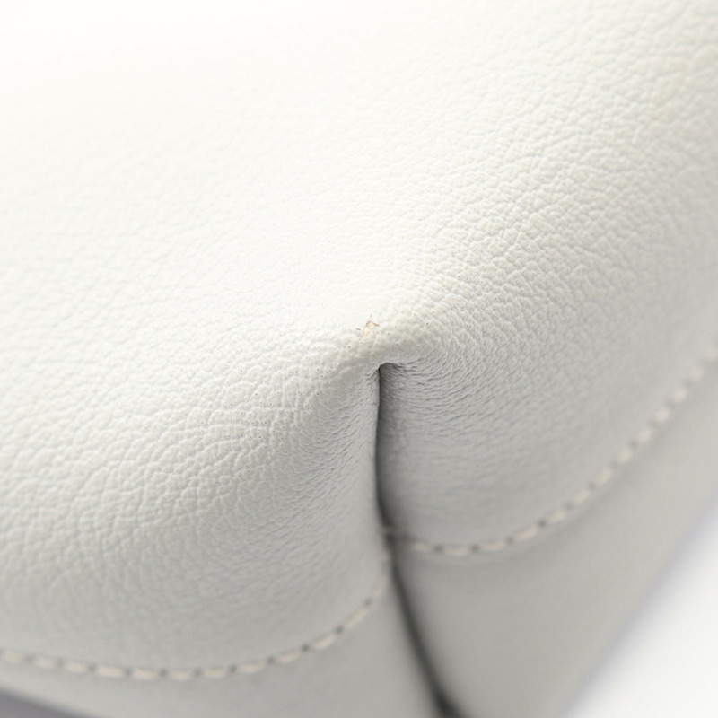 聖羅蘭巴黎購物玩具斜背包 600307 CSV0J 皮革灰色-6