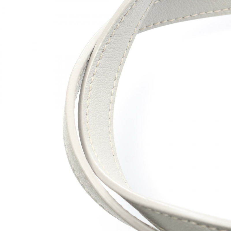 聖羅蘭巴黎購物玩具斜背包 600307 CSV0J 皮革灰色-8