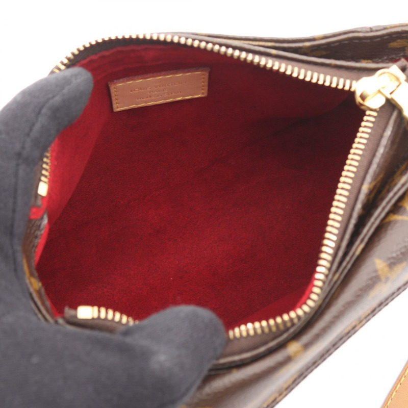 路易威登 Vivacite PM 單肩斜背包 M51165 Monogram 棕色皮革-2