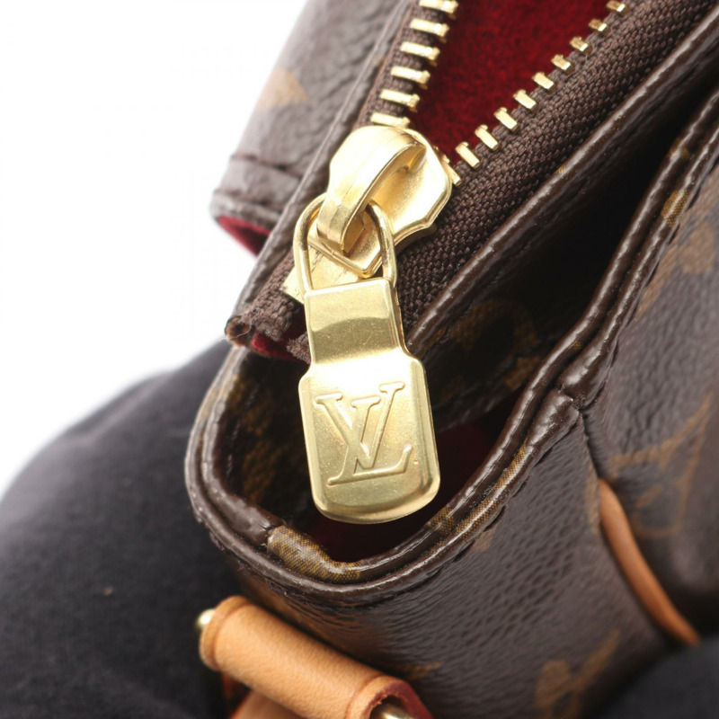 路易威登 Vivacite PM 單肩斜背包 M51165 Monogram 棕色皮革-5