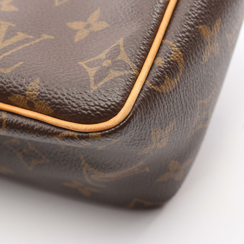 路易威登 Vivacite PM 單肩斜背包 M51165 Monogram 棕色皮革-7
