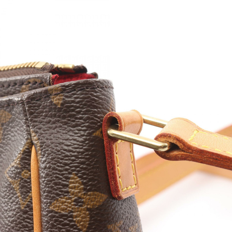 路易威登 Vivacite PM 單肩斜背包 M51165 Monogram 棕色皮革-8