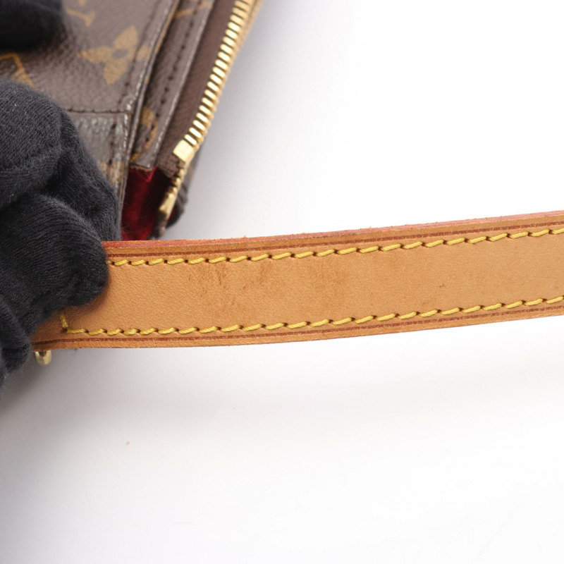 路易威登 Vivacite PM 單肩斜背包 M51165 Monogram 棕色皮革-9