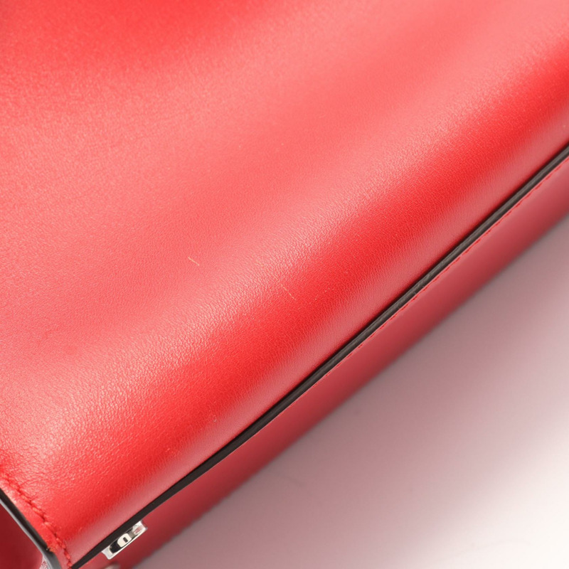 路易威登 City Steamer PM 斜背包 M51030 小牛皮 紅色-6