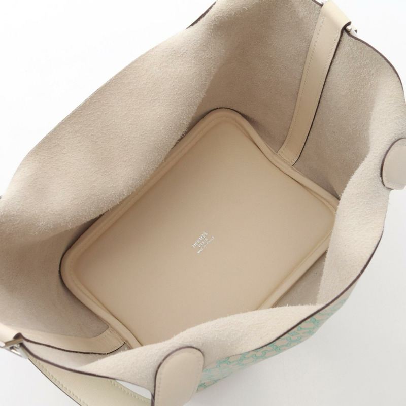 愛馬仕 Picotin Lock PM Lucky Daisy 手袋 083546CK Swift 皮革 二手 U-2