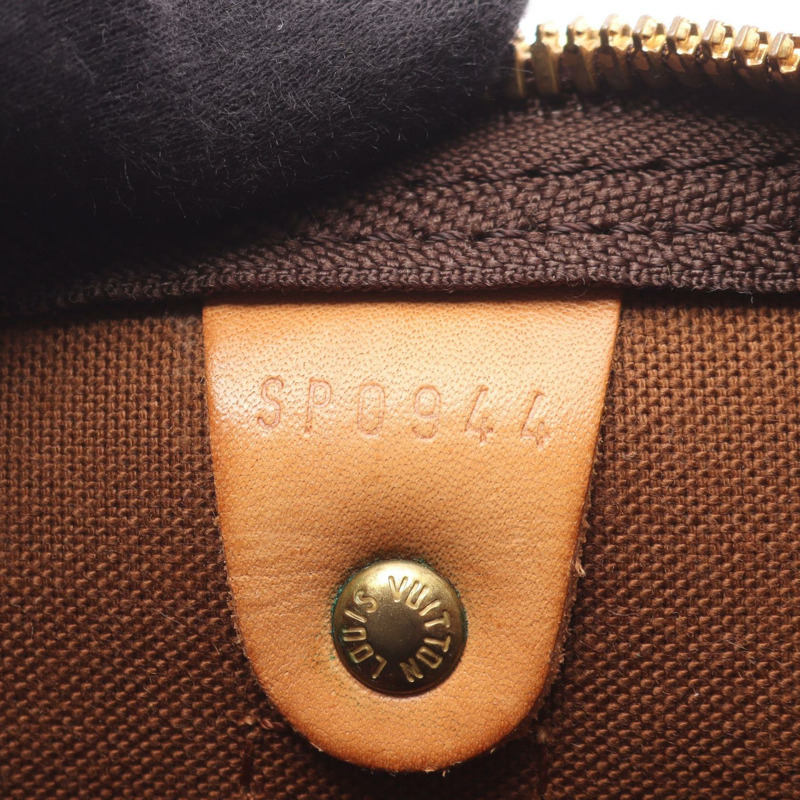 路易威登 Keepall 55 旅行手提包 M41424 Monogram 皮革 棕色 二手-4