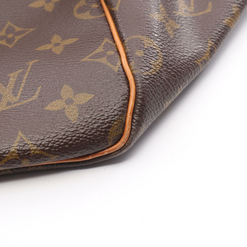 路易威登 Keepall 55 旅行手提包 M41424 Monogram 皮革 棕色 二手-13