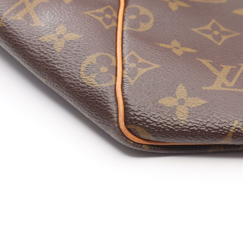 路易威登 Keepall 55 旅行手提包 M41424 Monogram 皮革 棕色 二手-14