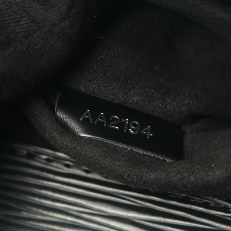 路易威登 Marly MM 單肩手提包 M94612 Epi 皮革 黑色 二手女士-4