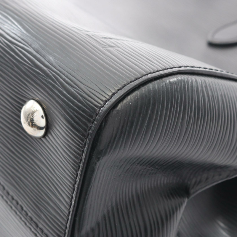 路易威登 Marly MM 單肩手提包 M94612 Epi 皮革 黑色 二手女士-5