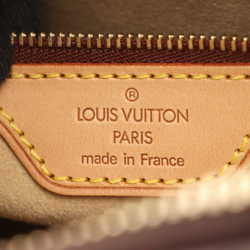 路易威登 Looping MM 單肩包 M51146 Monogram 皮革棕色二手女士-3