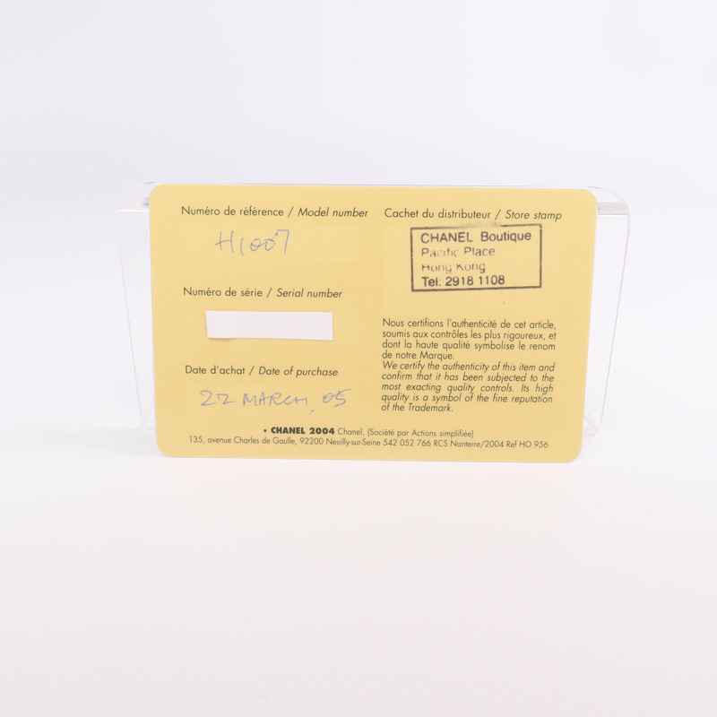 CHANEL J12 Chronograph H1007-15