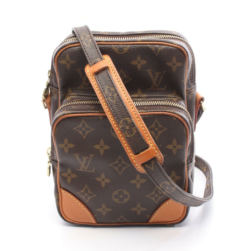 路易威登亞馬遜斜背單肩包 M45236 Monogram 帆布棕色二手 LV-0