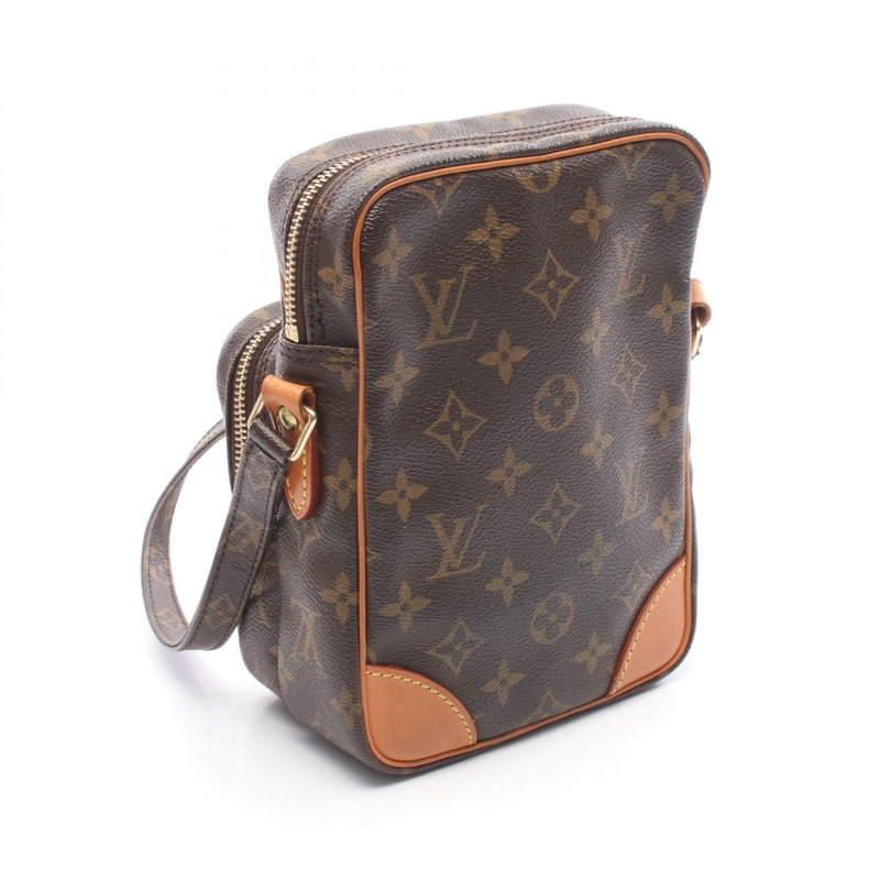 路易威登亞馬遜斜背單肩包 M45236 Monogram 帆布棕色二手 LV-1