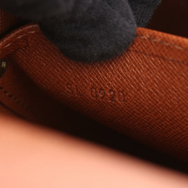 路易威登 Cartouchiere MM 單肩包 M51253 Monogram 帆布棕色二手 LV-4